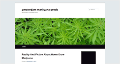 Desktop Screenshot of amsterdam-marijuana-seeds.info