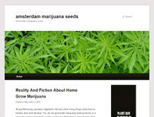 Tablet Screenshot of amsterdam-marijuana-seeds.info